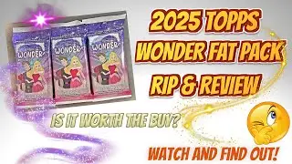 🚨ПЕРВЫЙ ВЗГЛЯД👀 2025 TOPPS DISNEY WONDER FAT PACK RIP & REVIEW. Смотрите до конца, чтобы увидеть ...