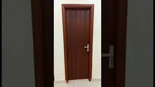 WPC Doors Fitting Complete Alhamdulillah🚪❤️ #dtechdoorscompany #wpcdoors #lifetimewarranty #doors
