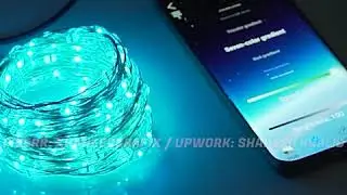 RGB Mini App Control Lights - Dropshipping Product Video Ad - Fiverr Project