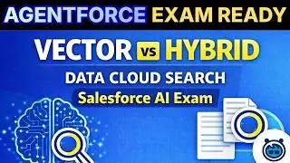 Vector vs Keyword vs Hybrid Search:Agentforce Specialist Exam