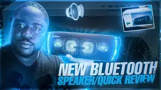 SONY SRS XB43 QUICK REVIEW (NEW BLUETOOTH SPEAKER)