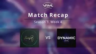 Echo Arena - VRML Match Recap - Kaiosify vs Dynamic (S3W4)