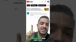PURGOU MORA E N&Atilde;O DEVOLVERAM O VE&Iacute;CULO! 😱 #apreendido #buscaeapreens&atilde;o #jurosabusivos #motorista