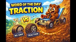 📘 Word of the Day: Traction | Vocabulary Building Through Storytelling