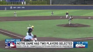 2 Notre Dame baseball players selected in 2025 MLB Draft