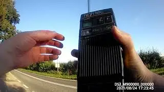 DNT HF4000FM  PR27GB CEPT Handheld CB radio - Field Test