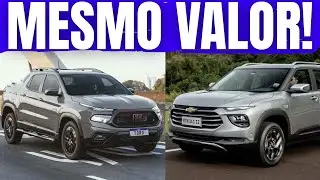 COMPARATIVO! NOVA CHEVROLET MONTANA 2026 VS FIAT TORO 1.3 TURBO 2025! QUAL É A MELHOR OPÇÃO?