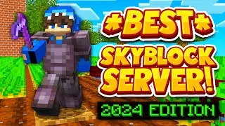 BEST 1.20 SKYBLOCK SERVER IN 2024! | Minecraft Java & Bedrock | 1.8/1.19/1.20/ SKYBLOCK SERVER!