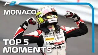 Last Lap Overtake, Youngest Winner And The Top 5 F2 Moments | 2021 Monaco Grand Prix