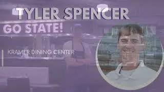 2023 Student Employee of the Year nominee - Tyler Spencer, Housing & Dining Services