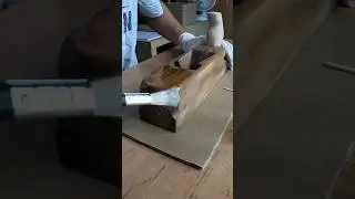 Restoring 100 years old wooden handplane #woodworking #diy #wood #asmr #restoration #howto #handmade