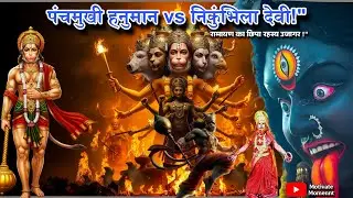 जब पंचमुखी हनुमान ने की मेघनाथ की कुलदेवी निकुंभिला का विनाश | Hanuman Vs Nikumbhila