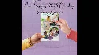 Scentsy Spring 2022 New Catalog Warmers