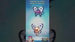 Butterfree fuse Psyduck Mankey Primeape Ep45 #pok&eacute;mon #pokemoninfinitefusion
