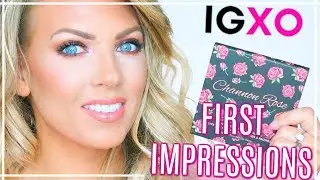 ПАЛИТРА ДЛЯ ГЛАЗ CHANNON ROSE x IGXO | Первые впечатления и демо