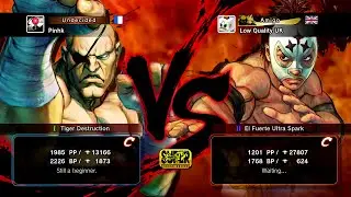 Pinhk (Sagat) vs Low Quality UK (El Fuerte)