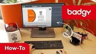 Evolis Badge Studio Software | Creating a Badge From a Template