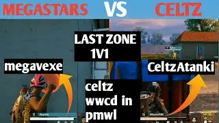 CELTZ WIN CHICKEN DINNER IN PMWL | megavexe vs celtz atanki 1V1 in pmwl | PUBG MOBILE World League
