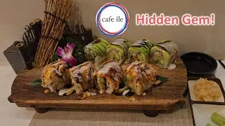 Посещение настоящего суши-бара Cafe Ile и торгового центра Tysons Galleria в Маклине, штат Вирджи...