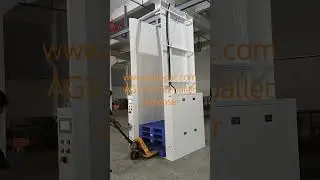 AGV Forklift pallet dispenser pallet magazine #AGVforkliftpalletdispenser #AGVforkliftpalletmagazine