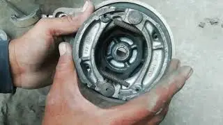 Hero /Honda Splendor Rear Brake Shoe Change At Home ,Brake Shoe Replacement