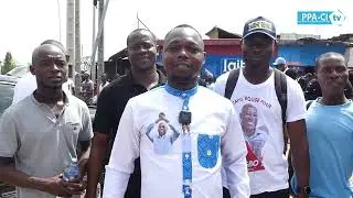 MEETING DU PRESIDENT LAURENT GBAGBO A PORT-BOUET : AMBIANCE