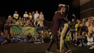 SUMMER GROOVE DANCE CAMP 2016 | DANCEHALL  | 1/8 | JULIAN HOCK win vs КАТЯ ОГОНЕК