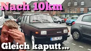 Totale KATASTROPHE! ERSTE Probefahrt nach über 20 Jahren Standzeit… Wartburg 353W (Kackburg)