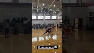 MOON HITS A TOUGH SHOT IN THE RICKEY LEAGUE 🍿🍿👀 #shorts #boxoffice #nba #ballislife #explorepage
