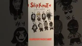 SLIPKNOT DAYCARE IS ADORABLE 😭😭😭 hana's hangout 🍄 #metal #slipknot