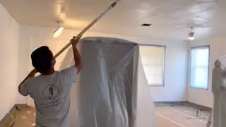 JLR Painting Services - Skim Coat on ceiling