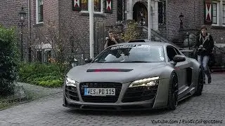 Prior Design R8 PD GT850 & Panamera PRIOR 600 - LOUD Revs | Start Ups | Accelerations - 1080p HD