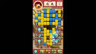 Toon Blast Level 9555 - NO BOOSTERS 🐻🐺🐱 | SKILLGAMING ✔️