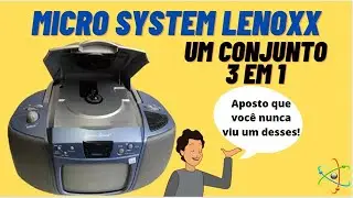 RADIO LENOXX SOUND CDV200 SEM SOM (APARELHO RARO)
