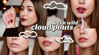 NEW Wet n Wild CLOUD POUT Marshmallow Lip Mousses | REVIEW & SWATCHES