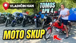 APENCEM NA MOTO SKUP *izbegao sudar*