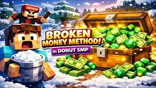 I Broke Donut SMP Economy With SNOW #minecraft