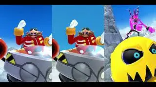 Ninja Espio Super Classic Sonic Valiant Tails VS Dr. Eggman Zazz