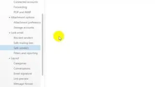How to whitelist senders in outlook webmail 365