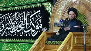 سماحة السيد محمد باقر الفالي موكب النجف الاشرف شهادة الزهراء ع 1441 هـ