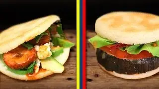 Venezuelan Arepa 2 Ways ! Corn Muffins Sandwiches & Burger ! Arepa Venezolana
