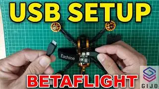 Eachine Tyro99 DIY Version Part 6 : Connecting USB Betaflight Configuration, Testing & Finishing