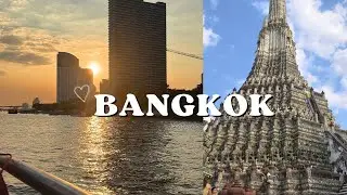 Bangkok Day 1 🇹🇭 | This City Felt So Peaceful ( First Time In Bangkok)