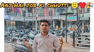 To Aaj Hai job ki chhutti.             To Aaj Patang udayenge 🪁🪁🧵           