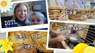 SPEND THE DAY WITH ME - ITS PANCAKE DAY -THE BEST LEFT OVERS PIE EVER #dayinthelife #homemade