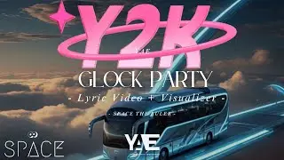 SPACE THE RULER - Glock Party Ft. Mo.Flow$, Priddy thug (Lyric Visualizer)