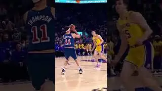 The Splash Bros torching the Lakers 🔥 #shorts