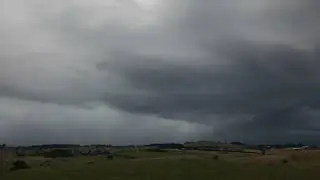 Timelapse from Black Springs 7th December 2024 Extreme Storms