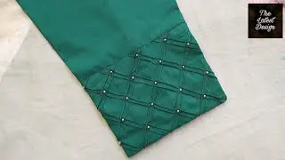 Simple and Elegant trouser design with Plates | The Latest Design