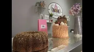 Self-taught baker creates her own sweet success.